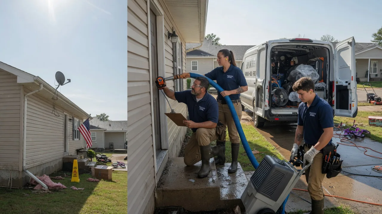 Ceiling Water Damage Restoration in New Albany, OH near me