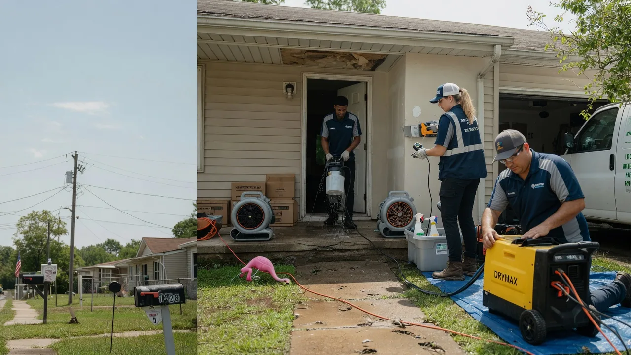 Storm Damage Water Removal in New Albany, OH near me